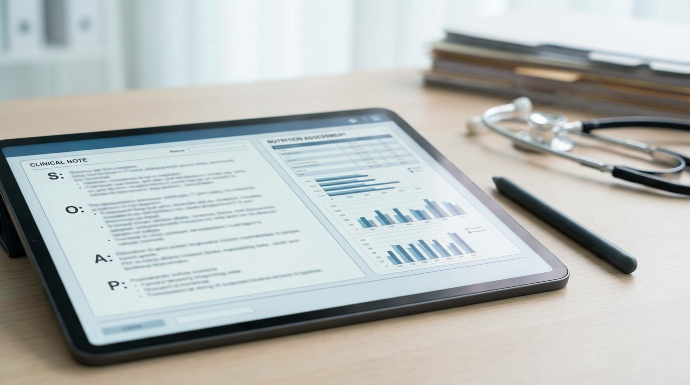 Nota SOAP en nutrición: Qué es, cómo hacerla y ejemplos reales