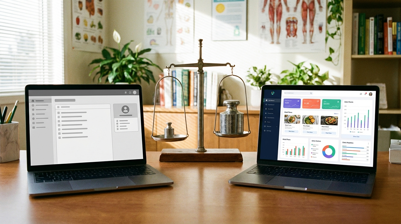 Software para nutriólogos gratis vs de pago: ¿Cuál conviene en 2026?